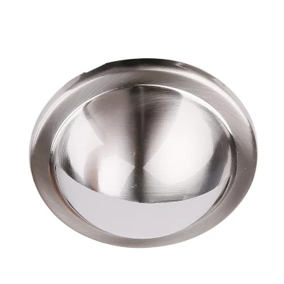Vstavané stropné osvetlenie RAISO 1 - 1xG4, 20W, 6,8 cm, okrúhle, strieborné
