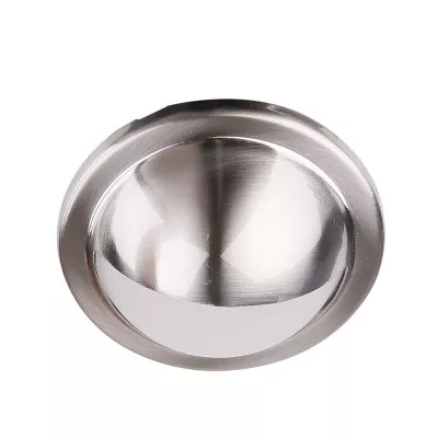 Vstavané stropné osvetlenie RAISO 1 - 1xG4, 20W, 6,8 cm, okrúhle, strieborné