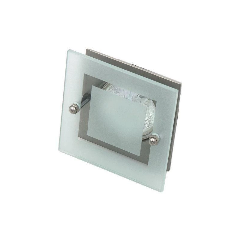 Vstavané stropné svietidlo SPARKLE 3 - 1xGU5,3, MR16, 50W, hranaté, strieborné