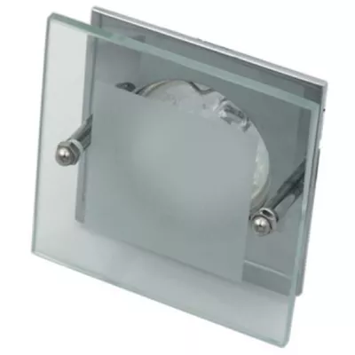 Stropné zápustné svietidlo SPARKLE 2 - 1xGU5,3, MR16, 50W, hranaté, chrómované