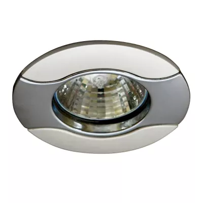 Zápustné stropné svietidlo ZOLET 3 - 1xGU5,3, MR16, 50W, 8,2cm, okrúhle, chrómované / strieborné