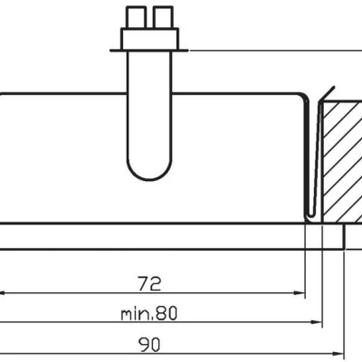 Schodiskové zápustné svietidlo ZORDA 6 - 1xG4, 20W, 9x9cm, štvorcové, biele