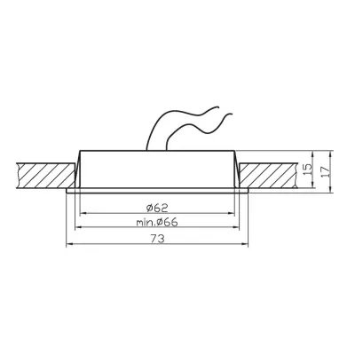 Schodiskové vstavané svietidlo ZORDA 2 - 1xG4, 20W, 7,3x7,3cm, štvorcové, strieborné