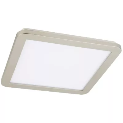 Stmievateľný LED panel do kúpeľne NEXIT - 18W, 3000K (teplá biela), 30x30cm, strieborný