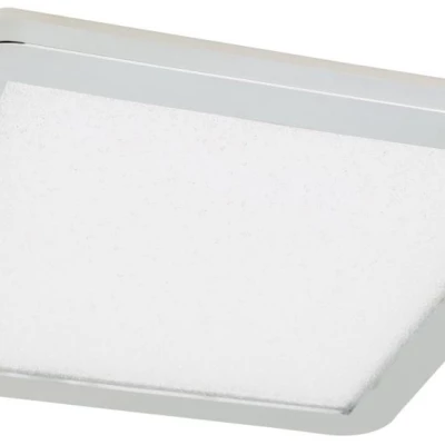 Stmievateľný LED panel do kúpeľne NEXIT - 24W, 3000K (teplá biela), 40x40cm, chrómovaný
