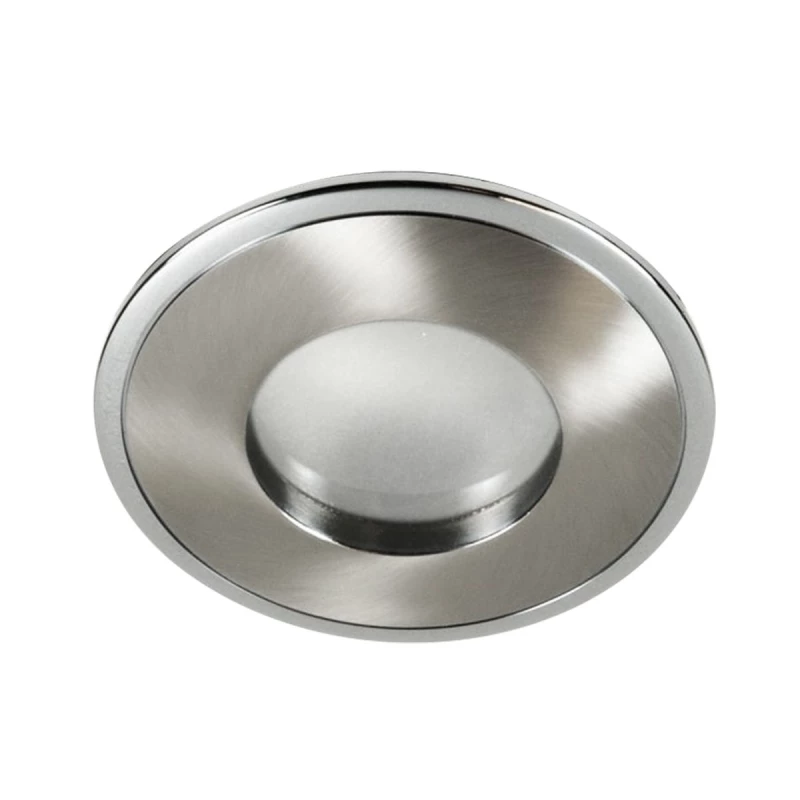 Stropné kúpeľňové zápustné svetlo DERYL 6 - 1xGU5,3, MR16, 50W, 8,4cm, okrúhle, chrómované / strieborné