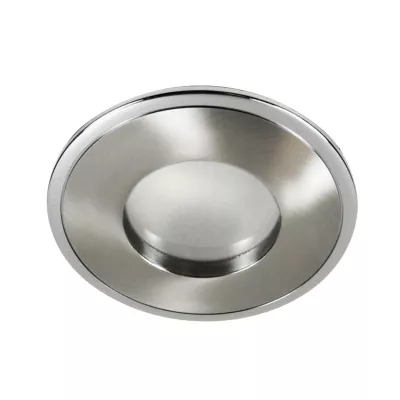 Stropné kúpeľňové zápustné svetlo DERYL 6 - 1xGU5,3, MR16, 50W, 8,4cm, okrúhle, chrómované / strieborné