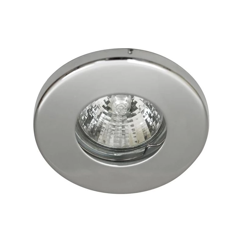 Kúpeľňové zápustné stropné svietidlo DERYL 5 - 1xGU5,3, MR16, 50W, 8,5cm, okrúhle, chrómované