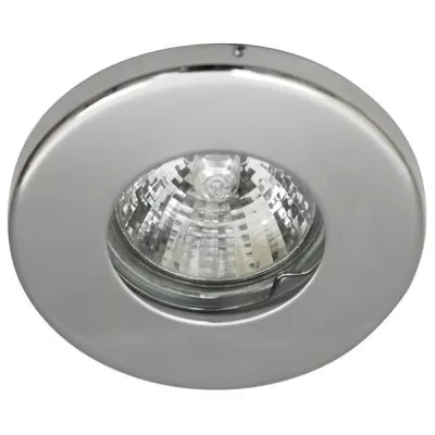 Kúpeľňové zápustné stropné svietidlo DERYL 5 - 1xGU5,3, MR16, 50W, 8,5cm, okrúhle, chrómované