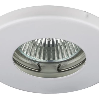 Kúpeľňové zápustné stropné svietidlo DERYL 5 - 1xGU5,3, MR16, 50W, 8,5cm, okrúhle, biele