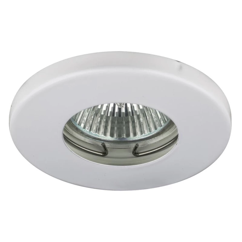 Kúpeľňové zápustné stropné svietidlo DERYL 5 - 1xGU5,3, MR16, 50W, 8,5cm, okrúhle, biele