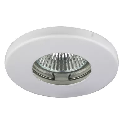 Kúpeľňové zápustné stropné svietidlo DERYL 5 - 1xGU5,3, MR16, 50W, 8,5cm, okrúhle, biele