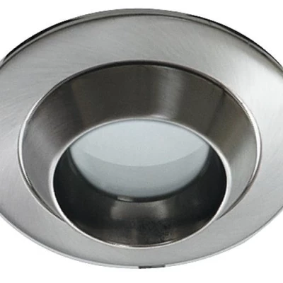 Okrúhle stropné vstavané svetlo do kúpeľne DERYL 1 - 1xGU5,3, MR16, 50W, 8,2cm, strieborné