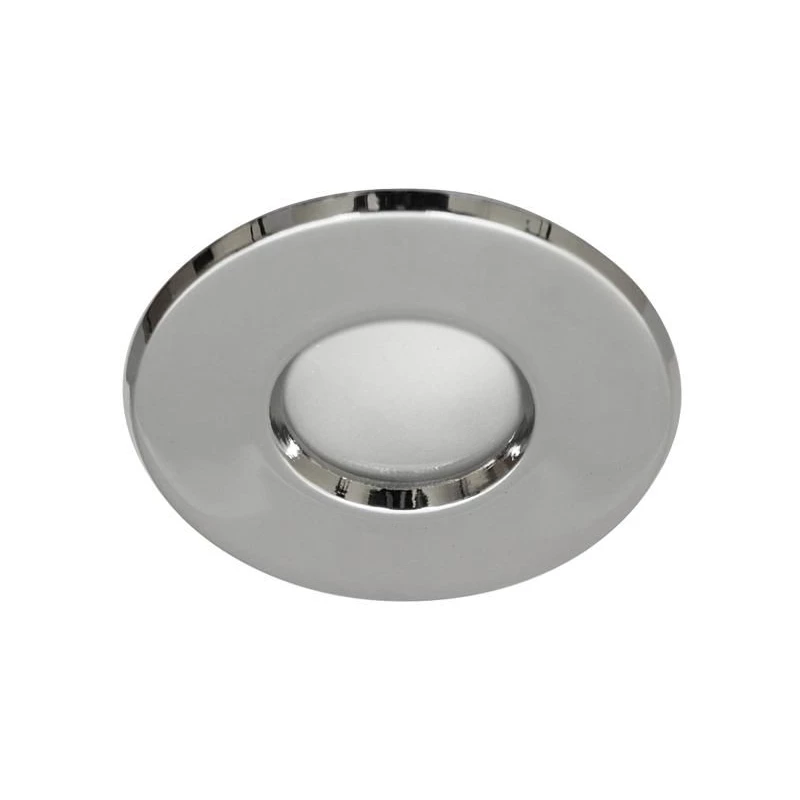 Kúpeľňové stropné vstavané svietidlo DERYL 3 - 1xGU5,3, MR16, 50W, 8,4cm, okrúhle, chrómované