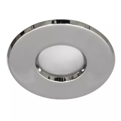 Kúpeľňové stropné vstavané svietidlo DERYL 3 - 1xGU5,3, MR16, 50W, 8,4cm, okrúhle, chrómované