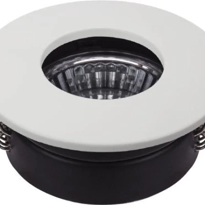 Zápustné kúpeľňové okrúhle stropné svetlo DERYL 9 - 1xGU5,3, MR16, 50W, 8,3cm, biele