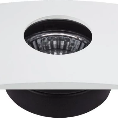 Hranaté podhľadové kúpeľňové stropné svietidlo DERYL 10 - 1xGU5,3, MR16, 50W, 8,4x8,4cm, biele