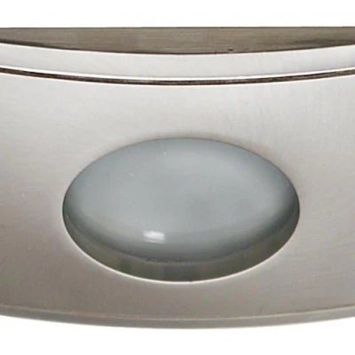Hranaté kúpeľňové zápustné svetlo DERYL 4 - 1xGU5,3, MR16, 50W, 8,5cm, strieborné