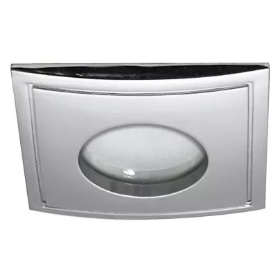 Hranaté kúpeľňové zápustné svetlo DERYL 4 - 1xGU5,3, MR16, 50W, 8,5cm, chrómované