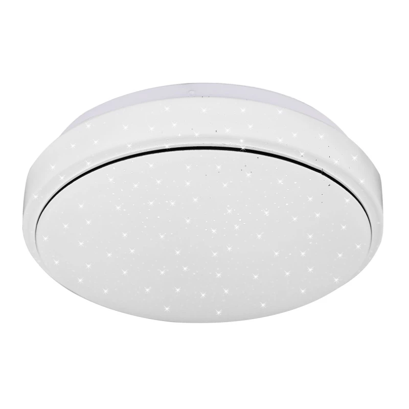 Kúpeľňové stropné LED svietidlo JASPER - 12W, 4000K (denná biela), 26cm, okrúhle, biele