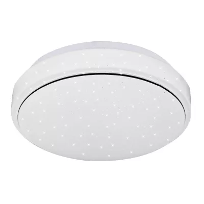 Kúpeľňové stropné LED svietidlo JASPER - 12W, 4000K (denná biela), 26cm, okrúhle, biele