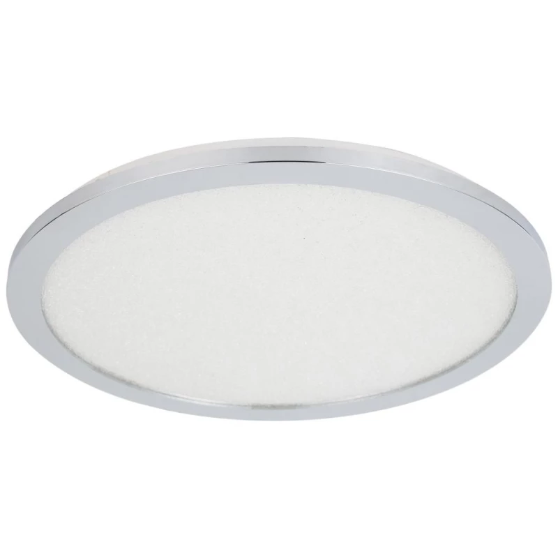 Okrúhly stmievateľný LED panel do kúpeľne PIXEL - 24W, 3000K (teplá biela), 40cm, chrómovaný