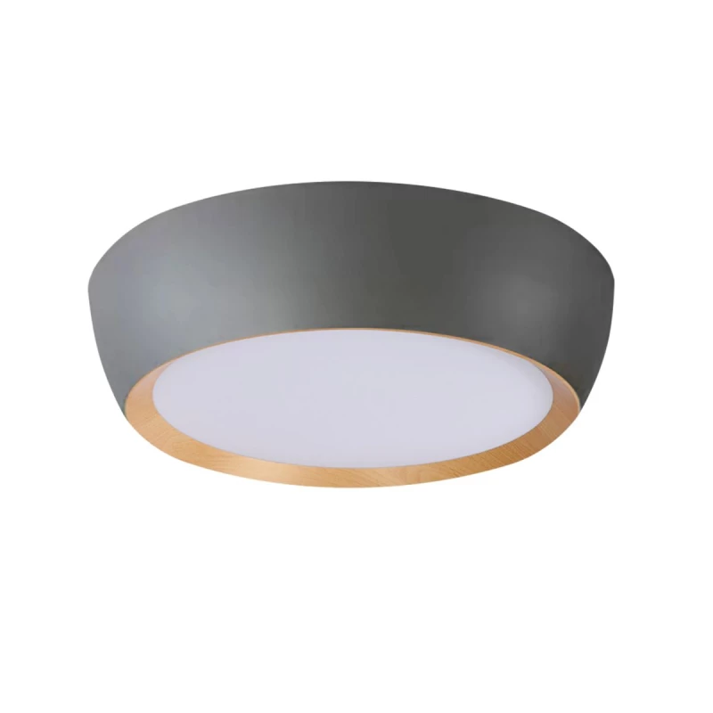 Prisadené LED stropné svietidlo ABRUZZO - 24W, 4000K (denná biela), šedé/hnedé/biele