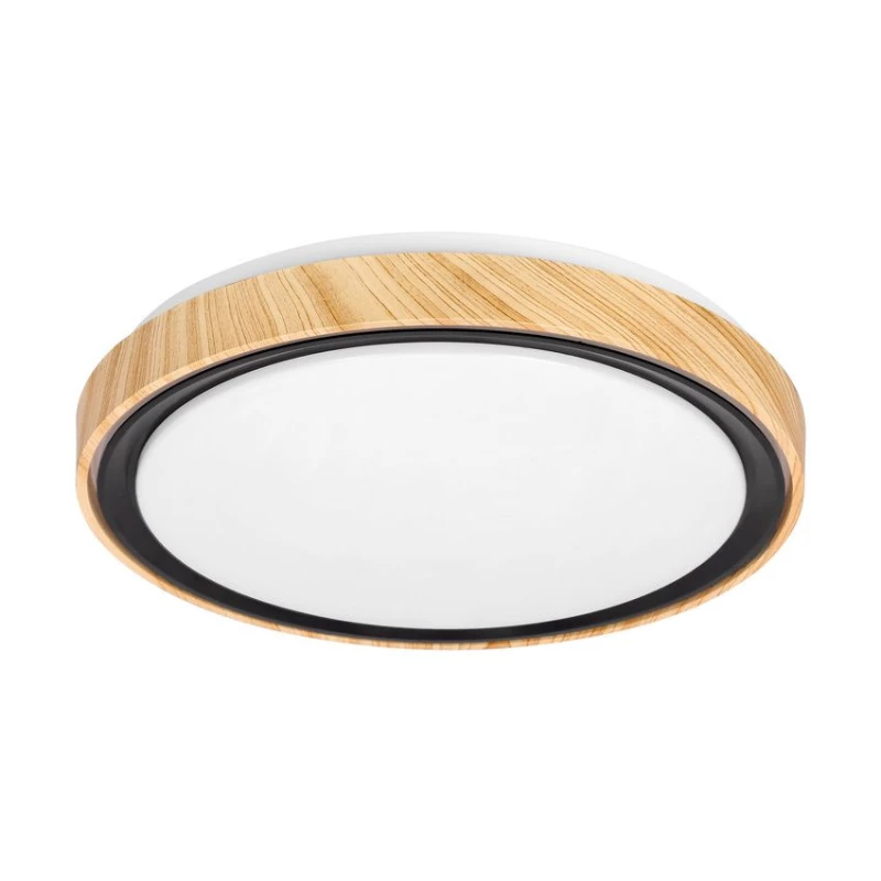 LED stropné svetlo AFLO - 24W, 3000-6000K (teplá-studená biela), hnedé / čierne / biele