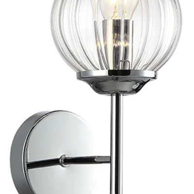 Moderné nástenné osvetlenie BEST - 1xE14, 40W, chrómované