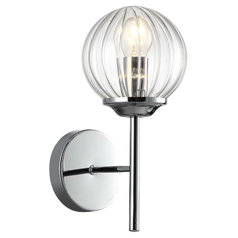 Moderné nástenné osvetlenie BEST - 1xE14, 40W, chrómované