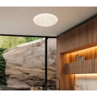 LED stropné osvetlenie CAKE - 24W, 4000K (denná biela), 39cm, okrúhle, biele