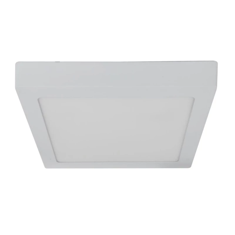 Hranatý LED panel ALBION - 6W, 4000K (denná biela), 12x12cm, biely