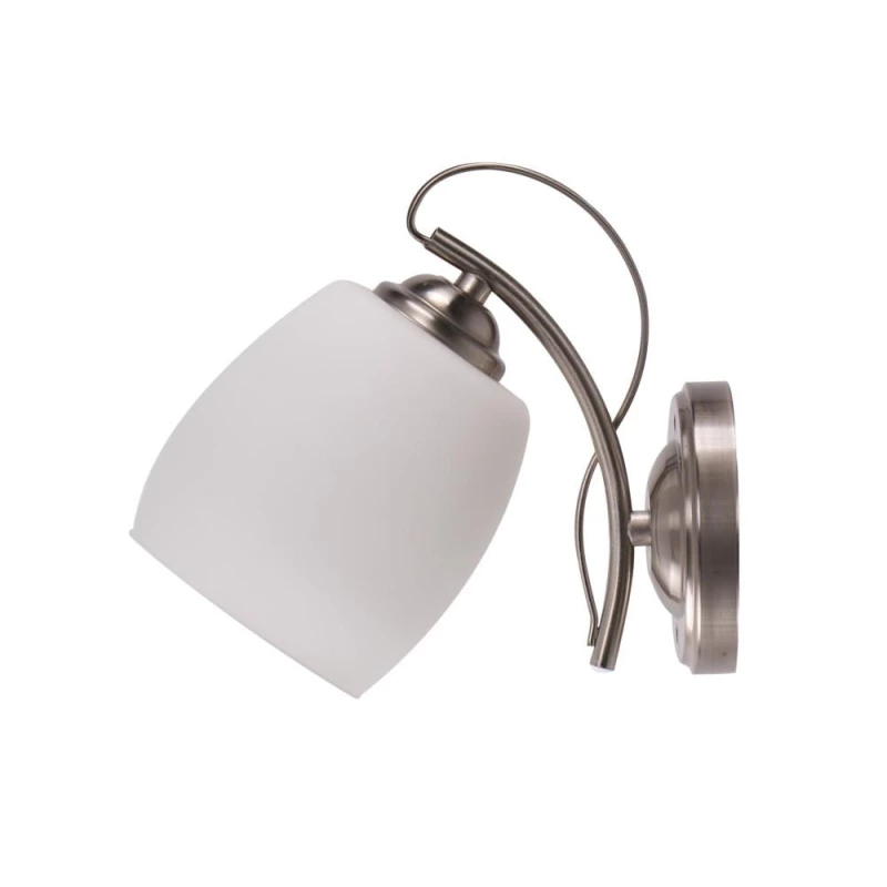 Nástenné moderné osvetlenie AMBA - 1xE27, 40W, chrómované / biele