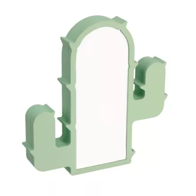 LED nástenné svietidlo do detskej izby CACTUS - 10W, 3000K (teplá biela), zelené