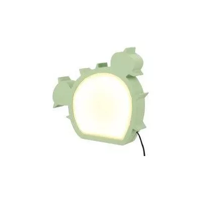 Nástenné svietidlo do detskej izby CACTUS - 8W, 3000K (teplá biela), zelené