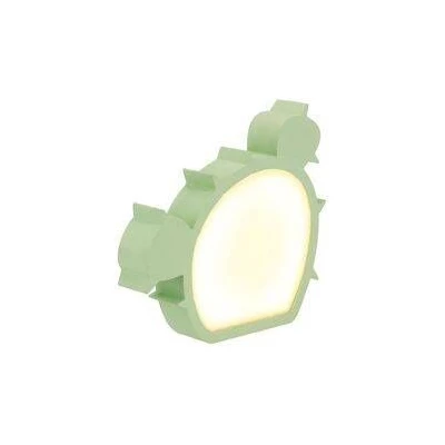 Nástenné svietidlo do detskej izby CACTUS - 8W, 3000K (teplá biela), zelené