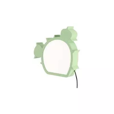 Nástenné svietidlo do detskej izby CACTUS - 8W, 3000K (teplá biela), zelené