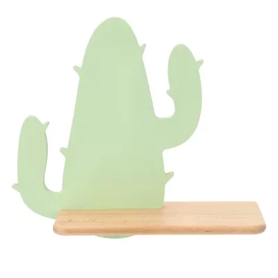 Nástenná lampička do detskej izby CACTUS 1 - 4W, 4000K (denná biela), zelená