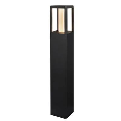Vonkajší LED stĺpik CROCUS - 2x6W, 3000K (teplá biela), čierny