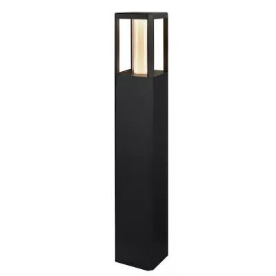 Vonkajší LED stĺpik CROCUS - 2x6W, 3000K (teplá biela), čierny