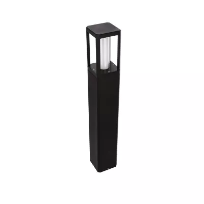Vonkajší LED stĺpik CROCUS - 2x6W, 3000K (teplá biela), čierny