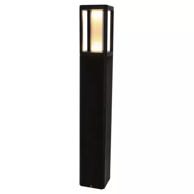 Vonkajší LED stĺpik CROCUS - 2x6W, 3000K (teplá biela), čierny