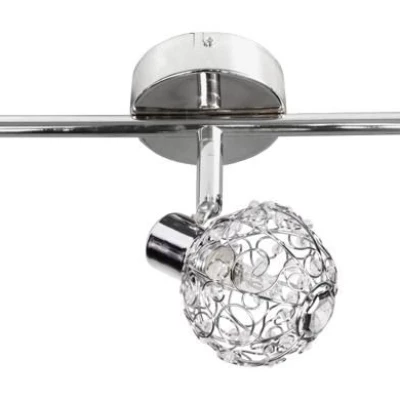 Stropné moderné osvetlenie COLLAR - 3xG9, 40W, chrómované