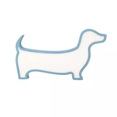 Nástenné svietidlo do detskej izby DOG - 12W, 3000K (teplá biela), modré