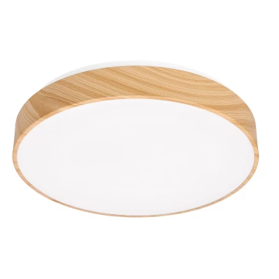 LED stropné svetlo FIGARO - 24W, 3000-6000K (teplá-studená biela), hnedé / biele