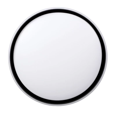 LED stropné osvetlenie FLORIDA - 24W, 4000K (denná biela), 40cm, čierne / biele