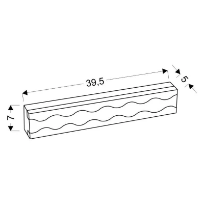 Nástenné LED svetlo FRONT - 10W, 3000K-6500K (teplá-studená biela), biele