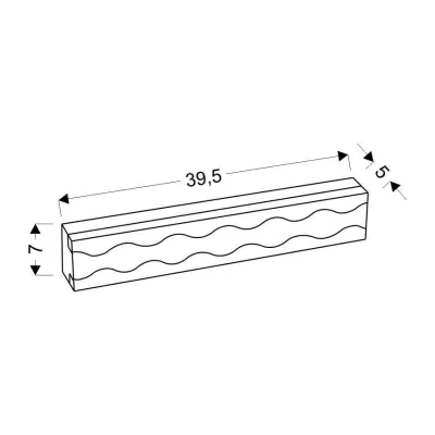 Nástenné LED svetlo FRONT - 10W, 3000K-6500K (teplá-studená biela), biele