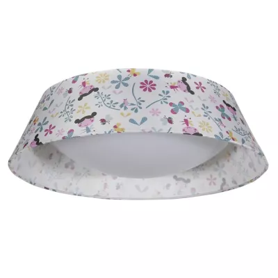 Stropné LED svietidlo do detskej izby GIRL - 16W, 6500K (studená biela), viacfarebné