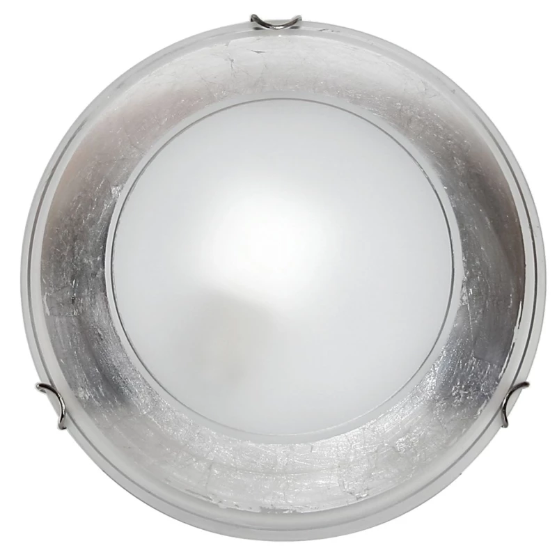 Stropné prisadené osvetlenie IZIS - 1xE27, 60W, strieborné